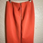 Catherine Malandrino Catherine Maladrino full‎ zipper pencil skirt size 8 coral pink Photo 3
