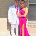 Sherri Hill Pink Prom Dress Photo 4