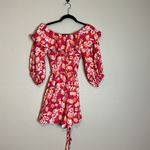 Peter Som  Collection Floral Off The Shoulder Romper‎ Size 10 Photo 5
