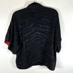 Zadig & Voltaire  Topaz Jac‎ Tigre Ladies Silk Oversized Patterned Shirt Blouse M Photo 7