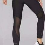Athleta Stealth Mesh 7/8 Tight Ankle Leggings Size M Photo 3