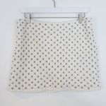 ZARA  cream / ivory / off white sequin embellished crochet mini skirt Photo 0