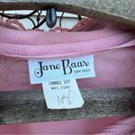 Vintage 70s Pink shirred V Photo 5