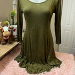 Ambiance Green fit and flare dress size large Green Photo 1