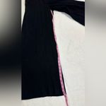 Anthropologie  Viscose Blend Black Halter Wide Leg Neutral Jumpsuit Photo 8