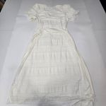 Tularosa  Quinn Midi Dress in White XL Photo 12