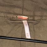 Free People Moss Green Utility Cargo Jacket Photo 7