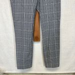 ZARA ‎ Gray & White Striped High Rise Cropped Pants Size S Photo 2