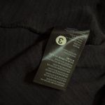 Free People Black Velvet Camden Skirt Ribbed Large High Waisted Goth Stretch Photo 8