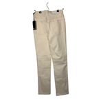 RE/DONE 80s Slim Straight White Denim Jeans Womens 25 Cotton retro vintage Photo 7