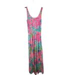 Lilly Pulitzer Tria Maxi Lets Cha Cha Dress Holy Grail Sz XS Beachy Coatal pink Photo 1