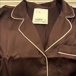 H&M  Chocolate Satin Pajama Set new Photo 2