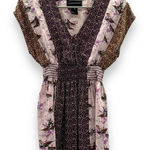 Anthropologie Corey‎ Lynn Calter Thrush Song Bird Silk Short Sleeve Top Sz 2 Pink Photo 0