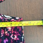 Happening in the present  Black and Pink Floral Blouse Photo 5