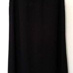 New York & Co. Vintage Womens Black Corporate Goth Witchy Maxi Skirt Sz 4 Photo 0