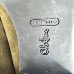 Cole Haan  Size 6.5 Olive Green Suede Leather Block‎ Heeled Loafer Dark Academia Photo 1