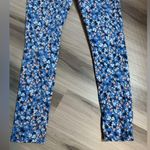 Levi's Women’s Levi’s Blue Floral Design Fitted 524 Jeans 29x32 Vintage Low Rise Pants Photo 4