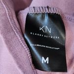 Klassy Network  Lilac Padded Knit Ribbed High Neck Brami Tank Top Shirt Medium Photo 4