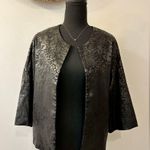 NWT MarlaWynne Black Kimono Topper Jacket Size Medium Photo 1