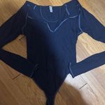 Free People | ‘Summer Slumbers’ Navy Bodysuit Photo 8