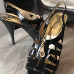 Michael Kors  heels with gold zipper Photo 2