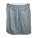✨J Jill light Denim Lyocell Tencel Blend Sz XS Skirt Pockets Pull Photo 6