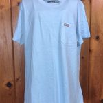 Ariat Women's Rebar CottonStrong Roughneck Graphic T-Shirt size medium blue Photo 2