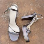 H by Halston H halston metalic stiletto heels Photo 2