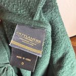 Outlander Hoodie With Lace Up Neck Line Green Size 0 Photo 9