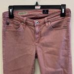 AG Adriano Goldschmied Adriano Goldschmied Women's mauve “The Stevie Ankle Slim Straight” Jeans size 28 Photo 1