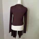 Patagonia  heather purple open front lightweight cardigan size XS Photo 5