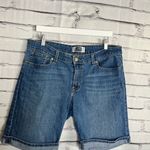 Levi's Levi’s Signature Blue Denim Jean Shorts 14 Mid‑Rise Casual Summer Streetwear Y2K Photo 4