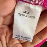 Eazel Los Angeles Metallic Top Y2K 2000s Glam Night Out Pink Large Photo 3