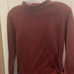 Planet Gold FINAL MARKDOWN  mock neck ribbed top large Photo 0