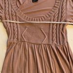 Gina Tricot  long sleeved dress Mauve Falls at knees on most Knit vest area XS Photo 6