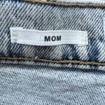 Mango MNG The Mom Jeans High Waist Ankle Size 2 Light Wash Pockets Zip-Up Y2K Casual Photo 6