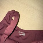 Aerie  Burgundy One-Shoulder Sports Bra Photo 1