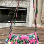 Vera Bradley Pink Tropical Paradise “Frannie” Small Crossbody Bag/Purse-NWOT Photo 1