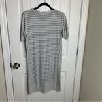 Athleta  gray striped dress‎ size small Photo 3