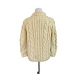 Vintage made in Italy for Stewart’s Baltimore cream wool sweater size S Photo 2