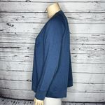 Gap  NWT Size XXL Blue - Chenille Logo Crew Neckline Sweatshirt Top Photo 2