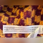 ZARA  Women’s Fuzzy Wool Blend Checkerboard Knit Cropped Sweater Y2K Sz L Photo 4