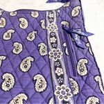 Vera Bradley  Simply Violet Purple Paisley Quilted Shoulder Bag Retired Pattern Photo 2