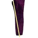 Ecote Ecoté Velvet High Waisted Tapered Purple Pants Size 32 Boho Hip Hop Urbancore Photo 5