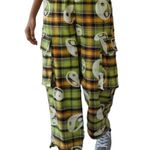 BDG Urban Outfitters Darren Yin Yang Plaid Cargo Flannel Pants Photo 1
