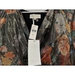 Anthropologie Caballero Caballero Deep V-Neck Maxi Metallic Dress XL Photo 4