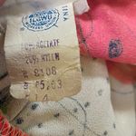 Vera Vintage 80s Plus Size Artsy Watercolor Whimsical Butterfly Print Midi Skirt Pink Photo 4