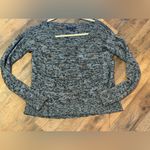 American Eagle  Outfitters Marled Gray Knit Sweater Photo 3