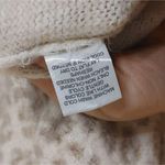 Peyton Primrose Size Small S Light Cheetah Print Neutral Fuzzy Sweater Long White Photo 3