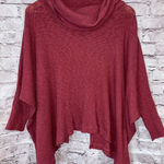 Free People Beach Cowl Neck Split Back Coverup Shirt Ribbed Sz S Swim Coastal Photo 0